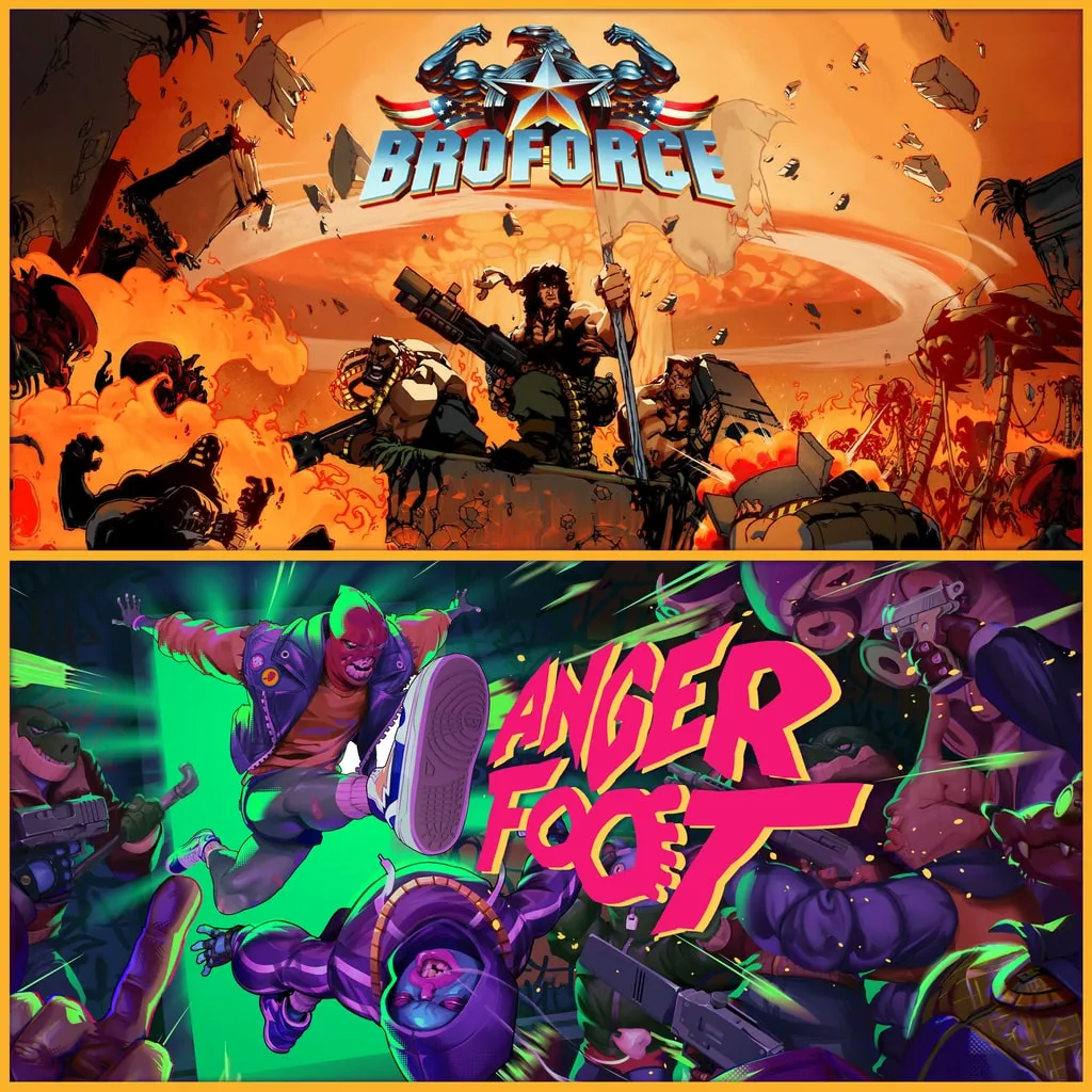 Broforce x Anger Foot Bundle