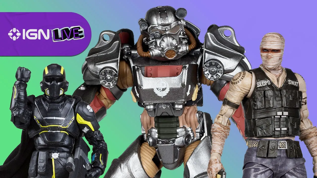 Todd McFarlane presenta nuevas figuras de Fallout y Helldivers en IGN Live 2026