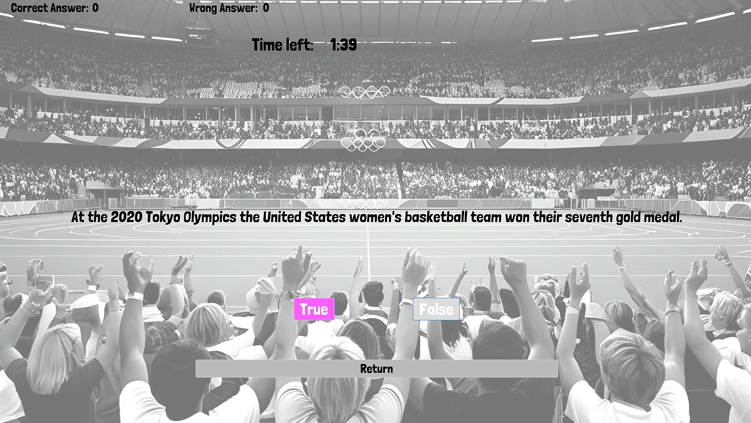 Olympic Games Quiz