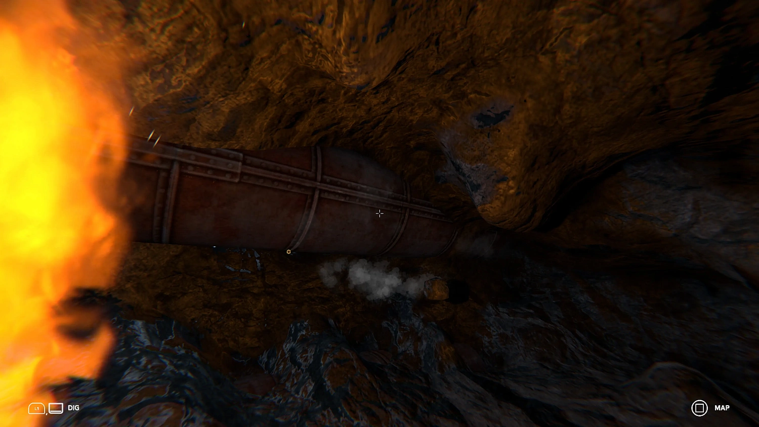 A Prison Digging Game