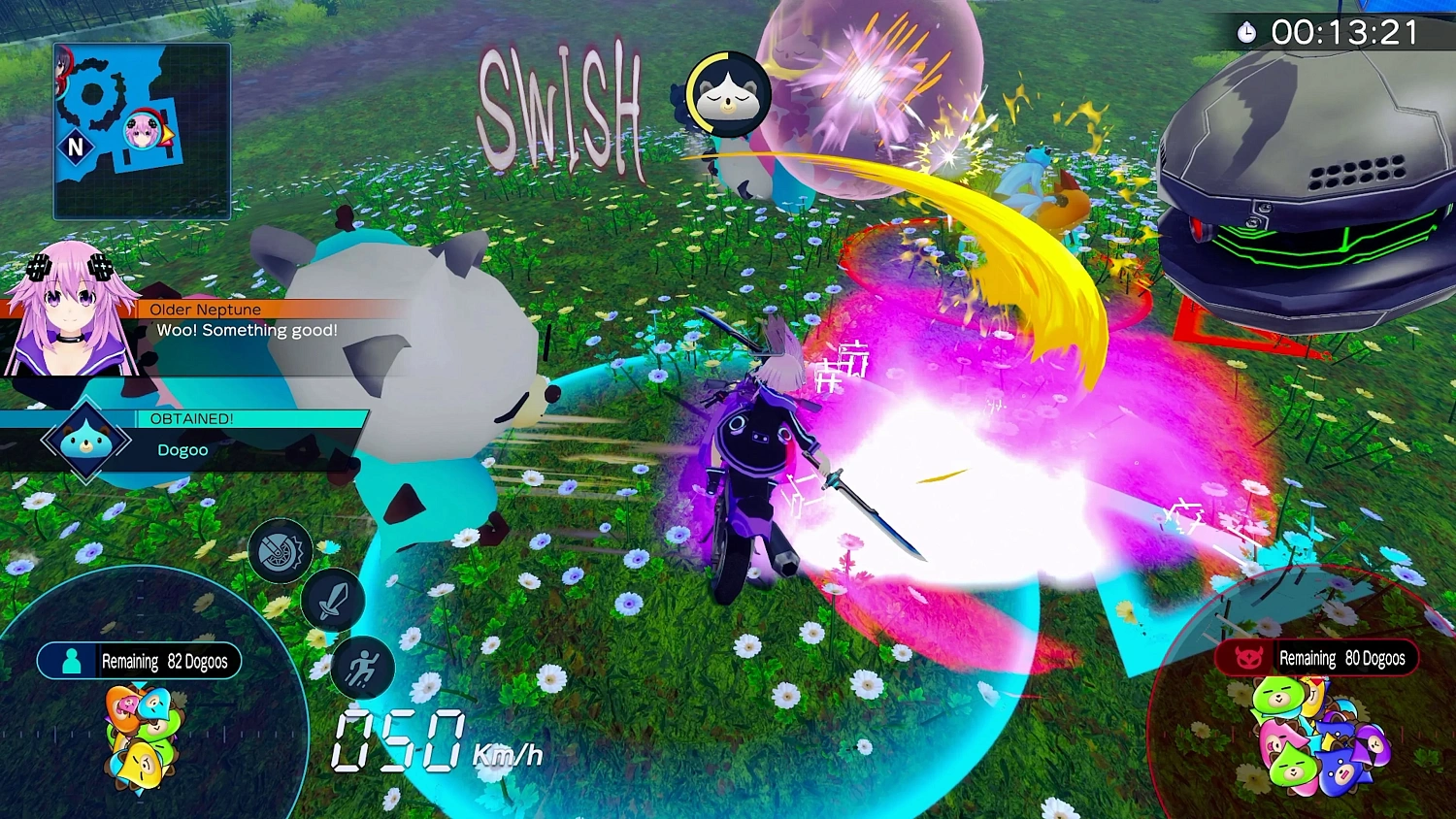 Neptunia Riders VS Dogoos