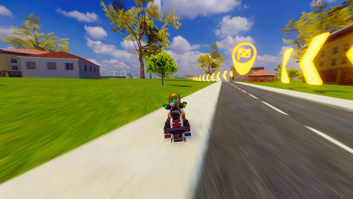 Green Soldiers Heroes: Extreme Bikers