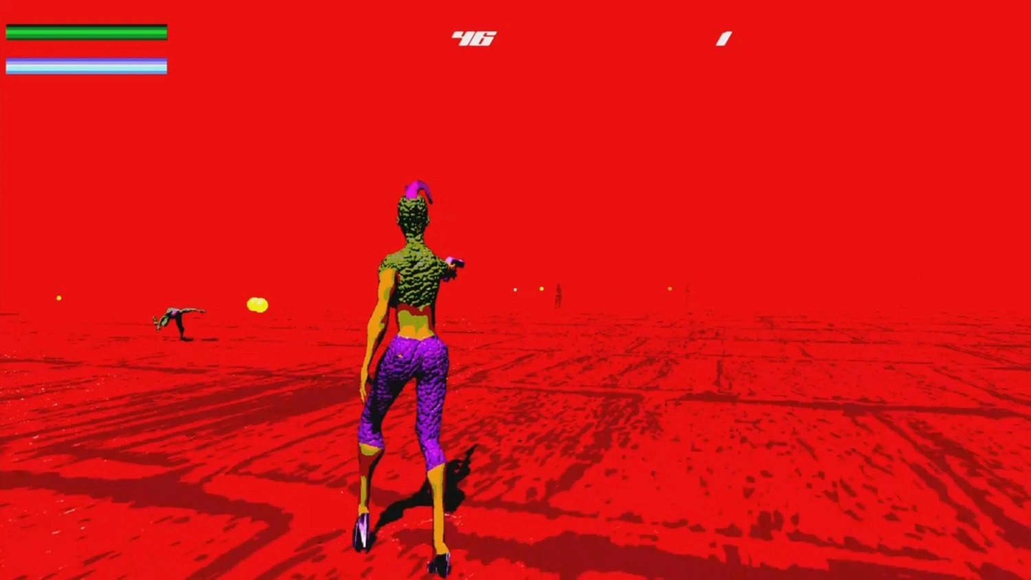 Lizard Lady vs the Cats