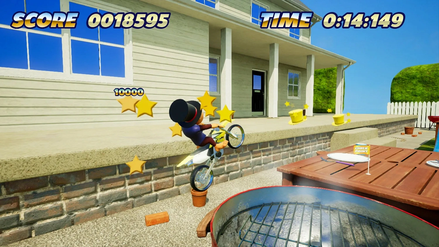 Toy Stunt Bike: Las competiciones de Tiptop