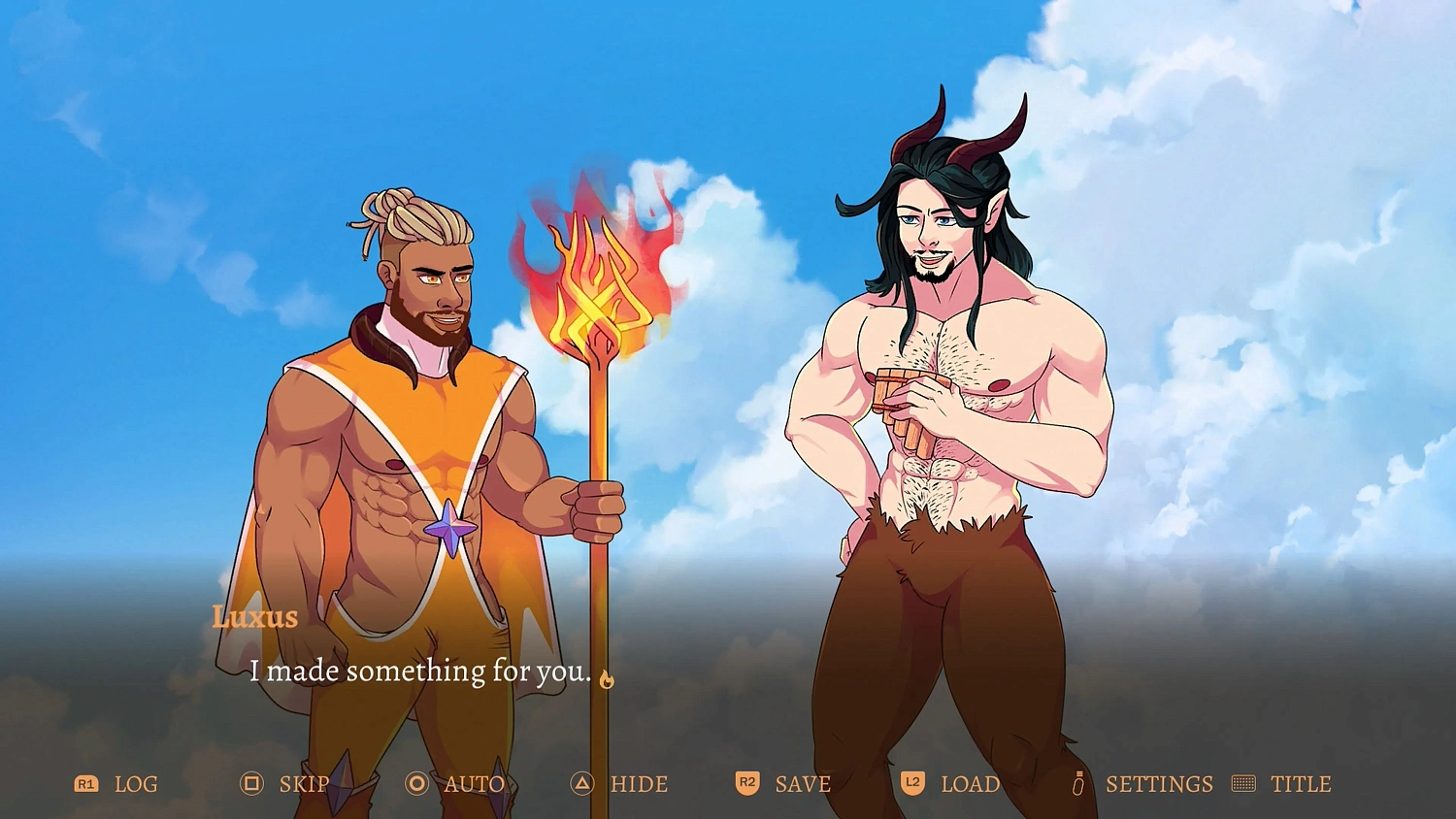 Burning Secrets - A Bara Visual Novel