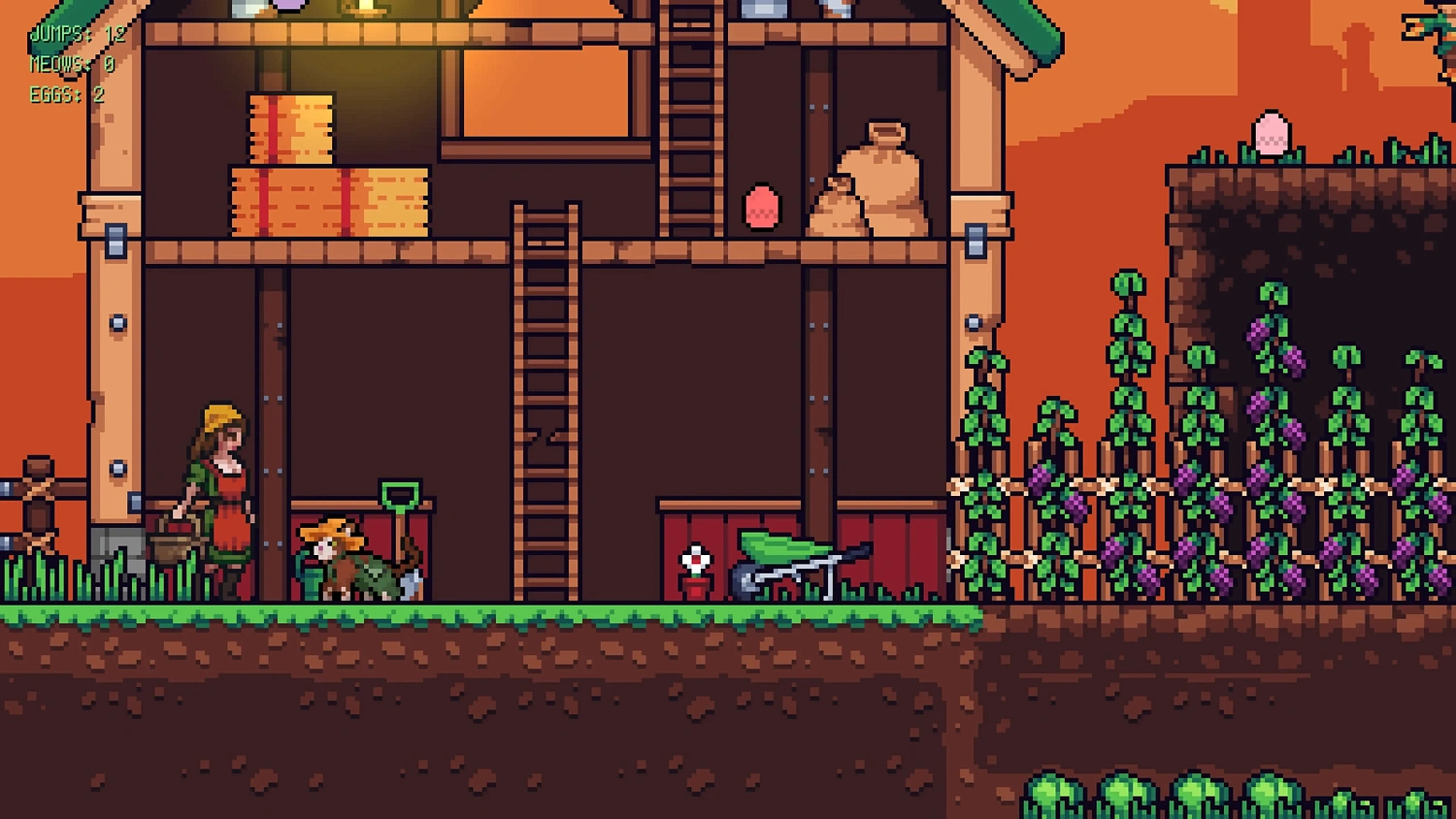 Rooftop Rascal: The Farmer Cat