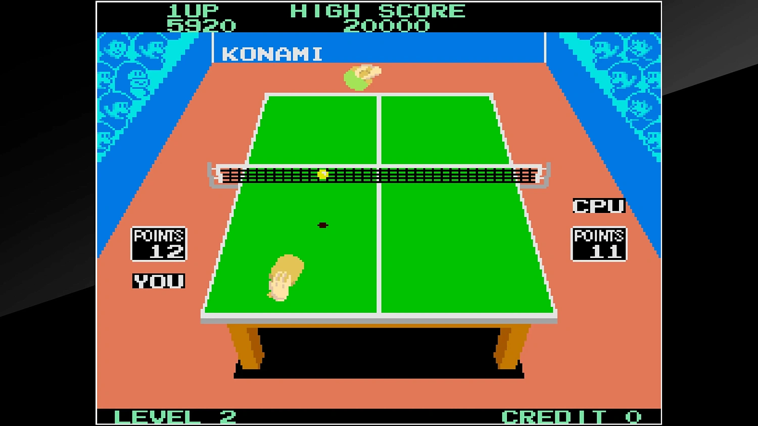 Arcade Archives KONAMI's TABLE TENNIS
