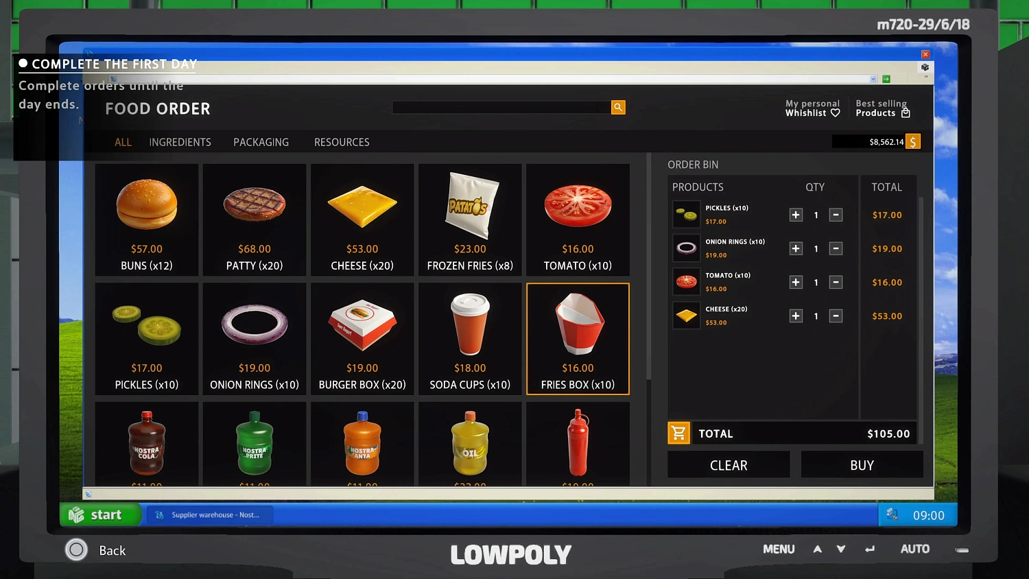 Street Food Restaurant Owner