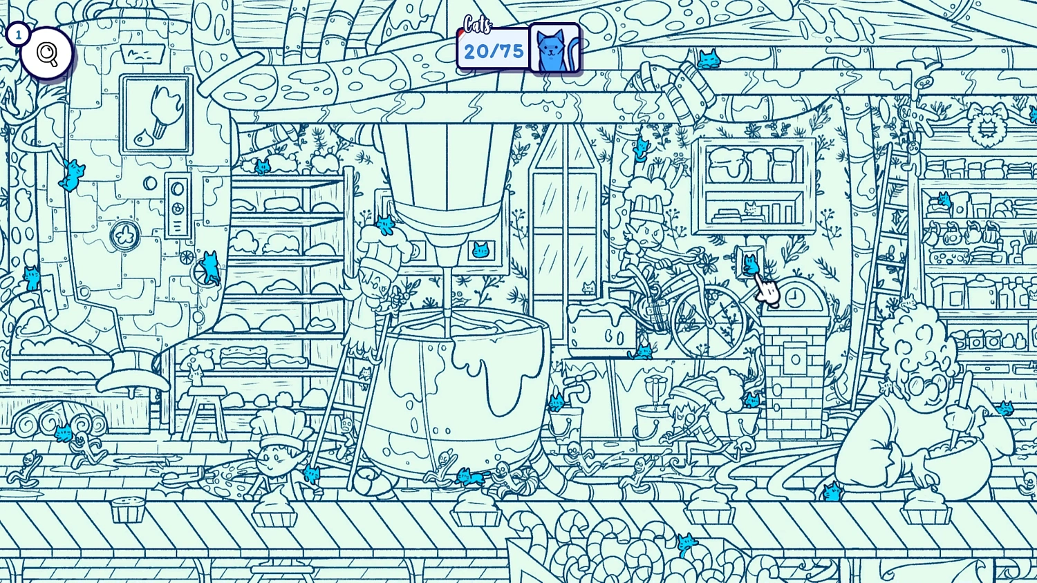 Hidden Cats in Santa's Realm