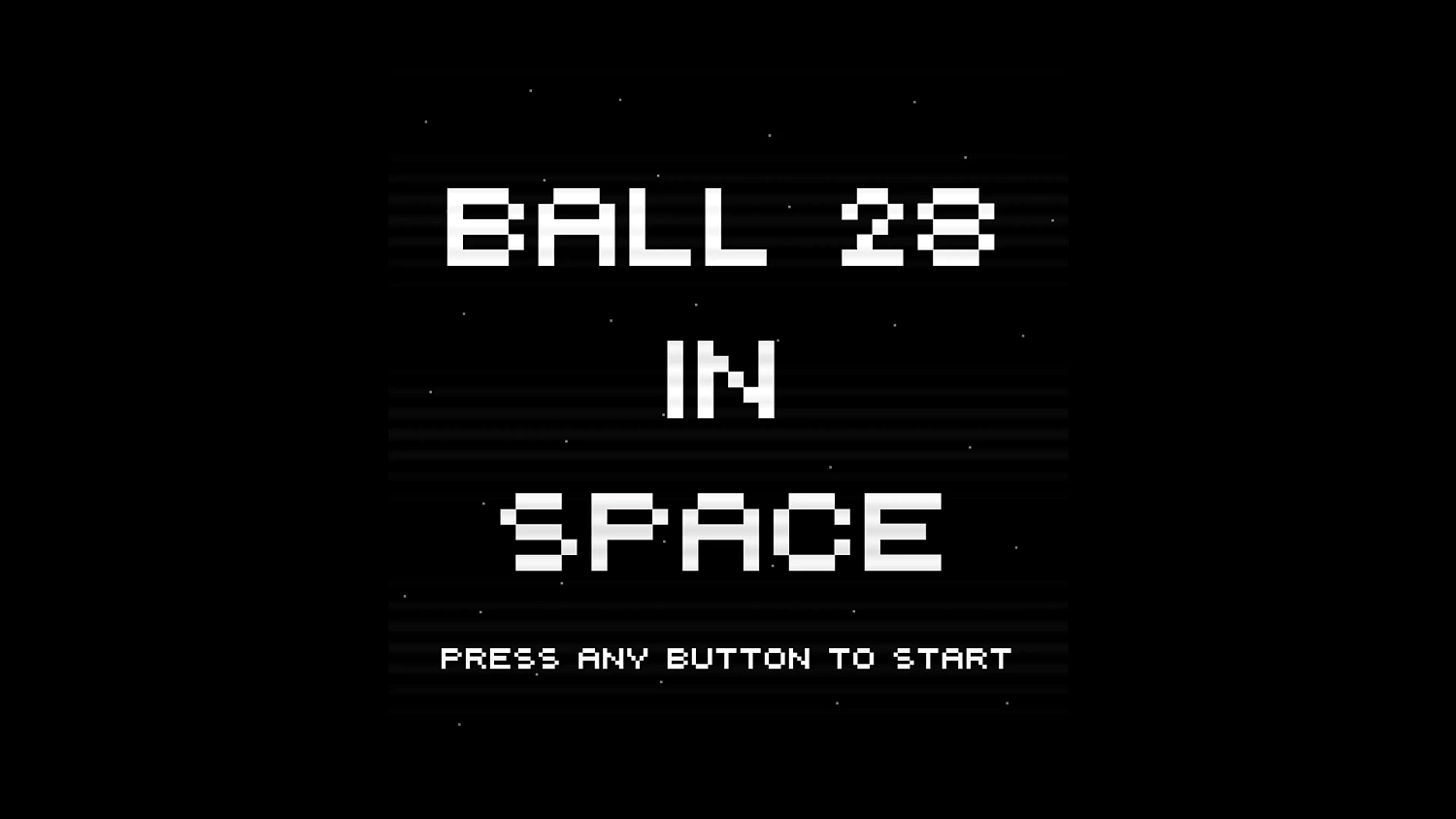 BALL 28 IN SPACE