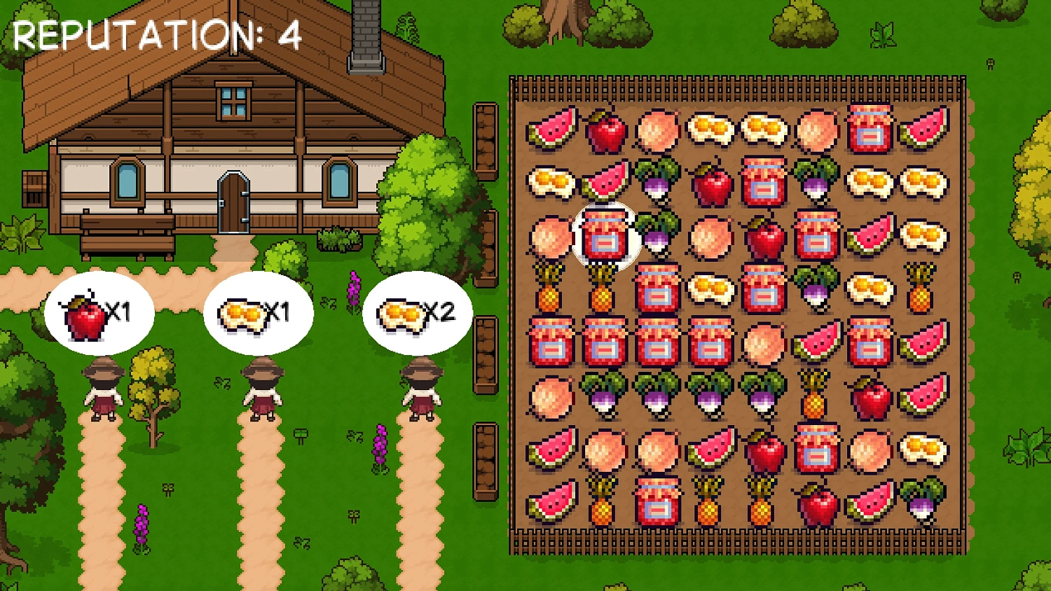 Match Three - Farm Shoppers