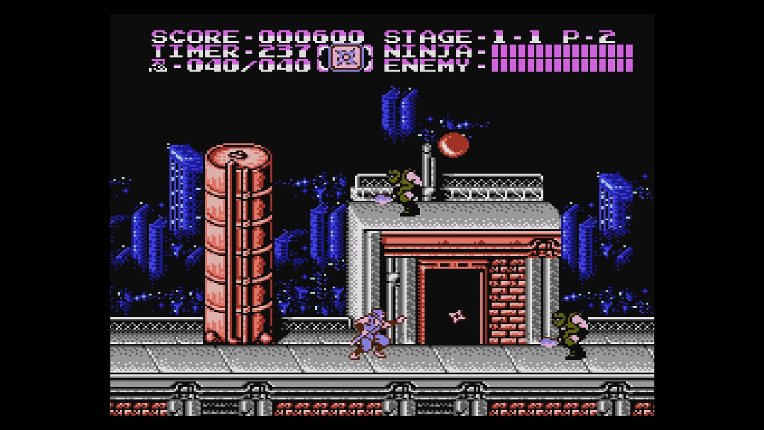 Console Archives NINJA GAIDEN II: THE DARK SWORD OF CHAOS