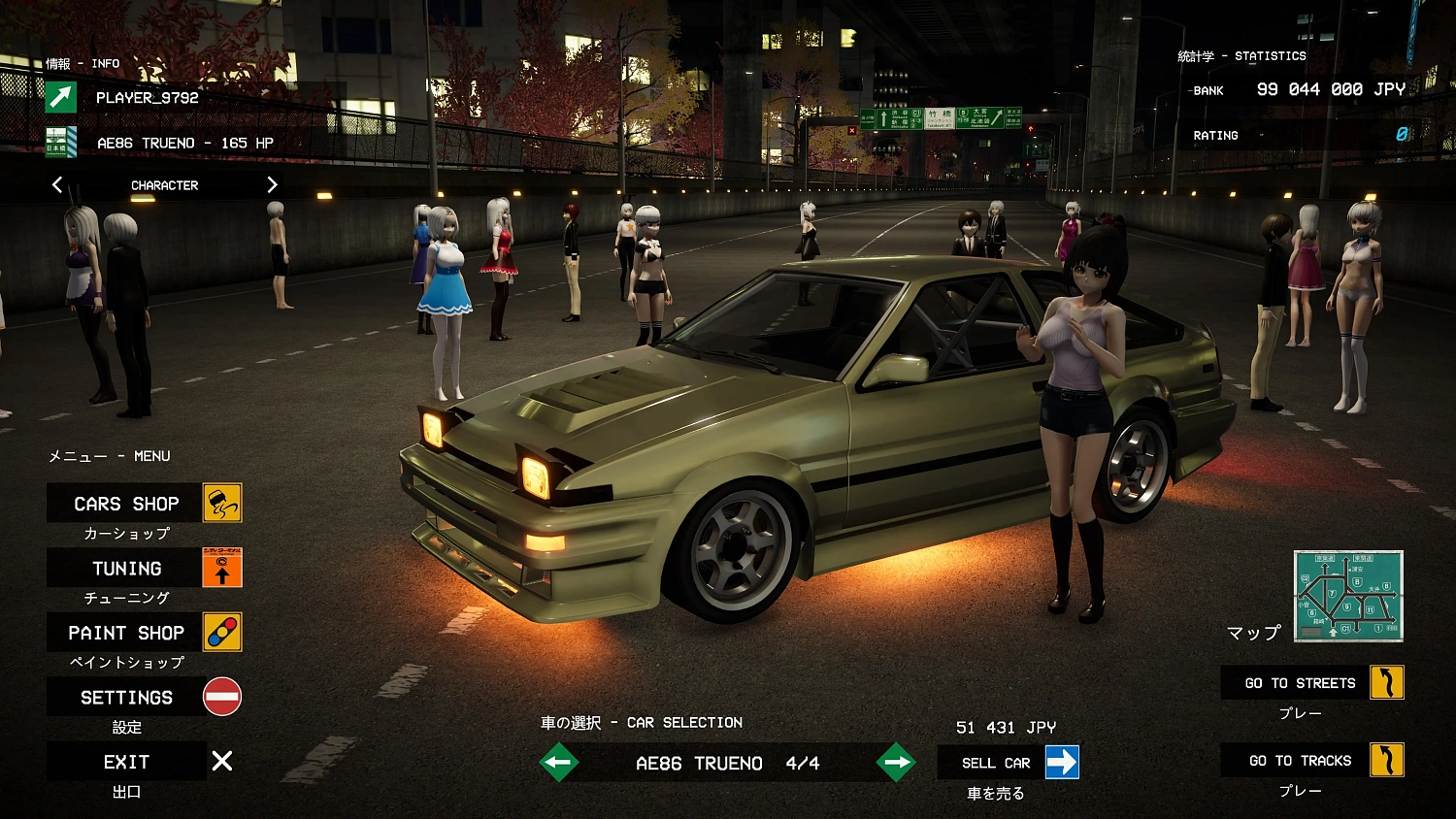 Racing Tokyo Racer X