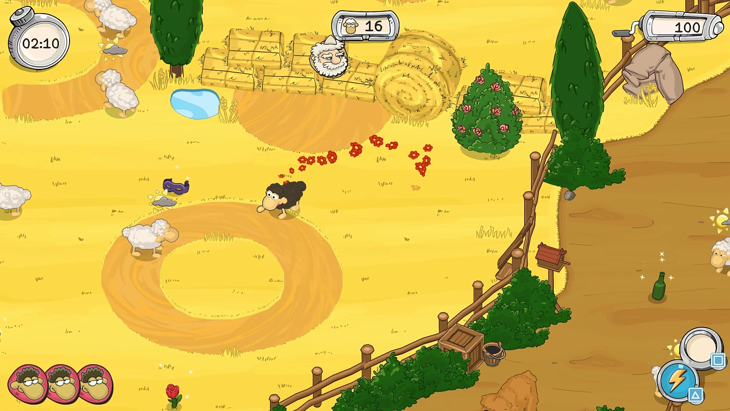 Sven – plantando nabos