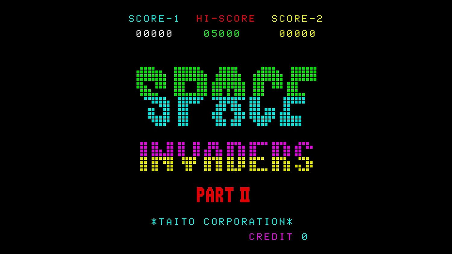 Arcade Archives 2 SPACE INVADERS PART II