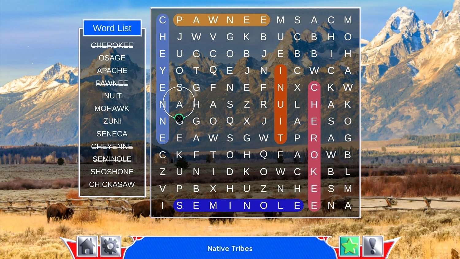 Stars, Stripes, and Subgames