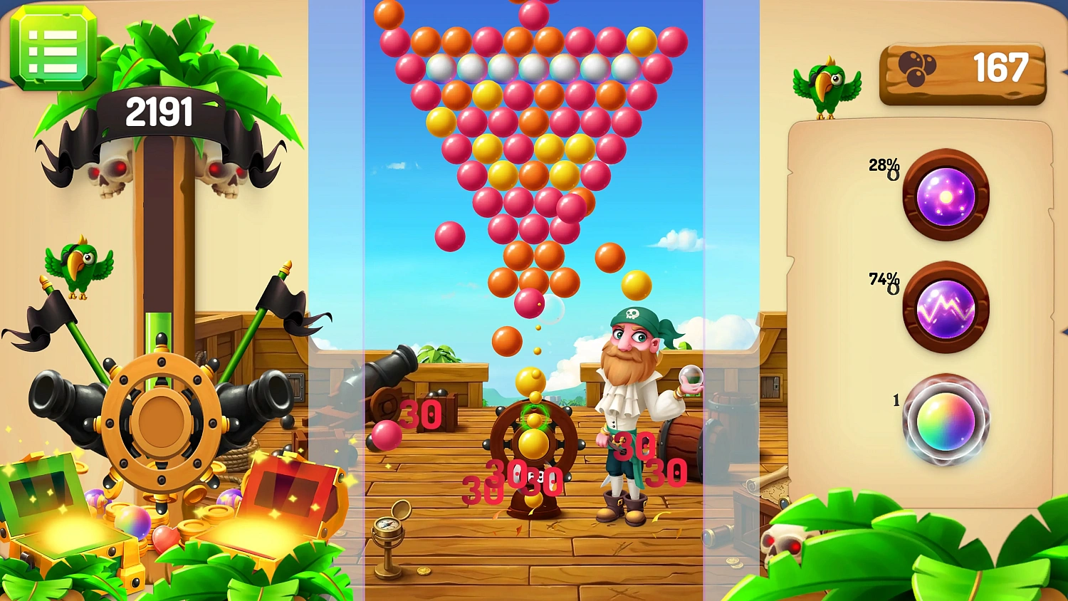 Bubble Shooter Piratery