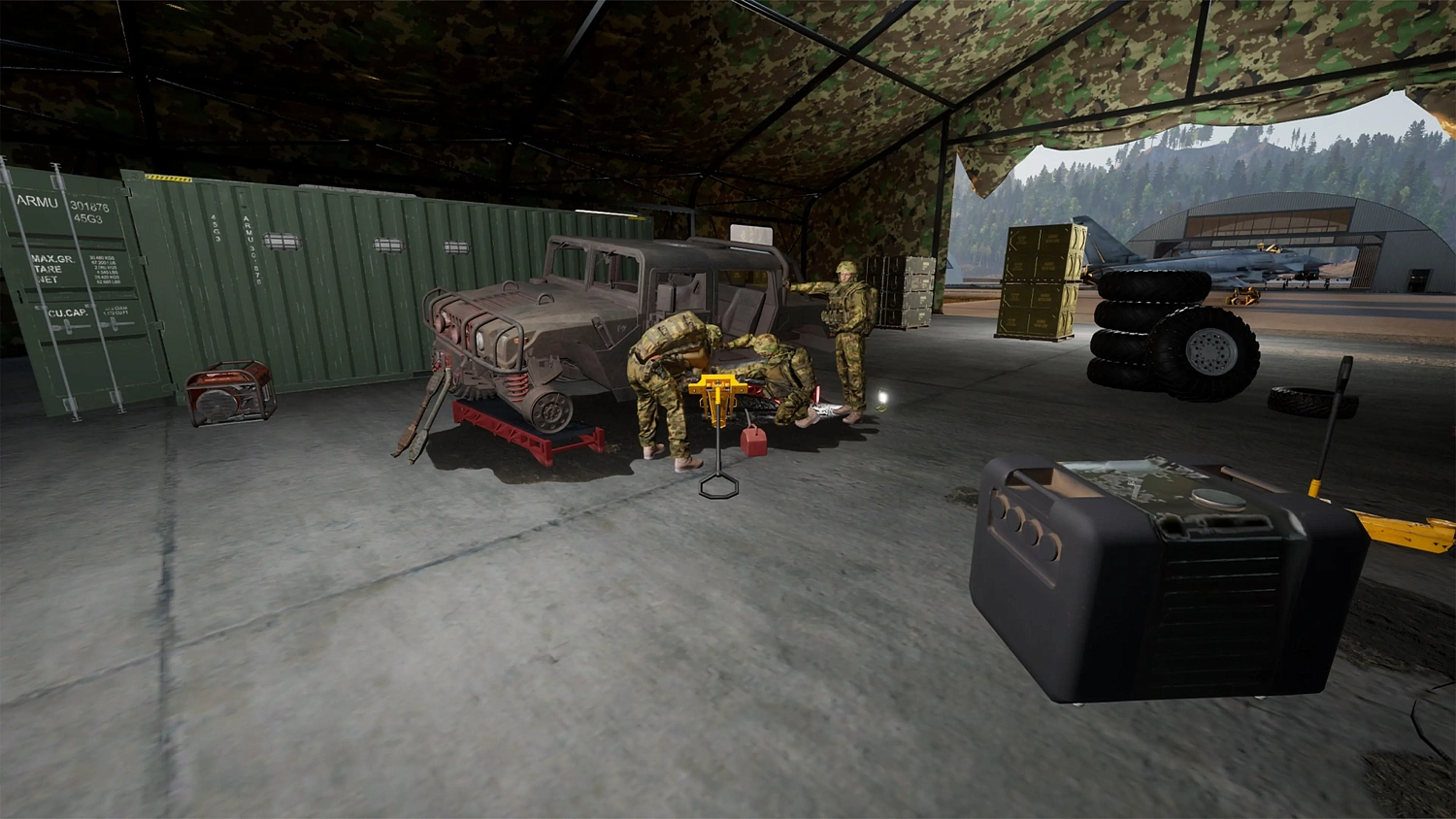 Military Logistics Simulator