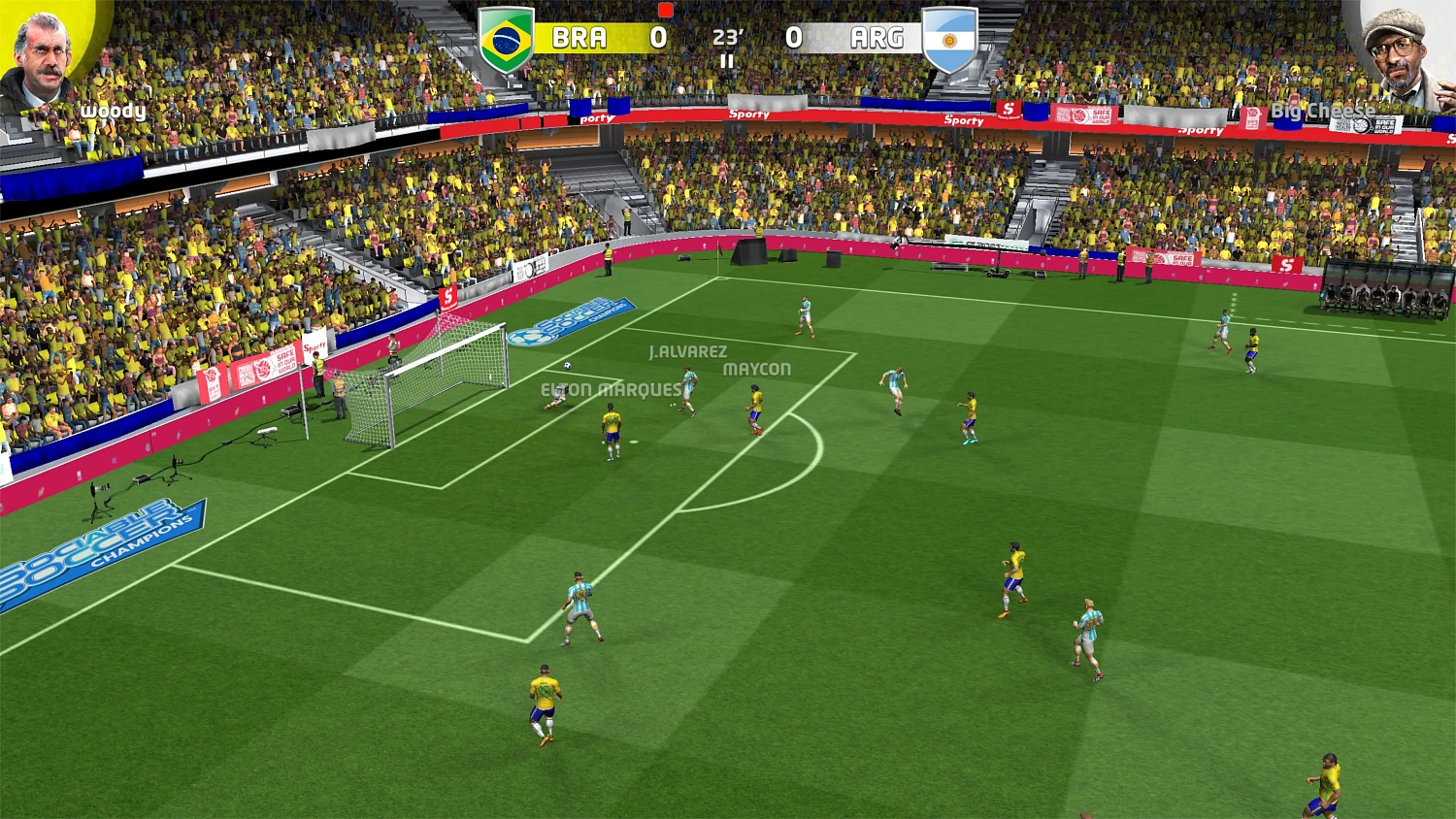Sociable Soccer Champinons
