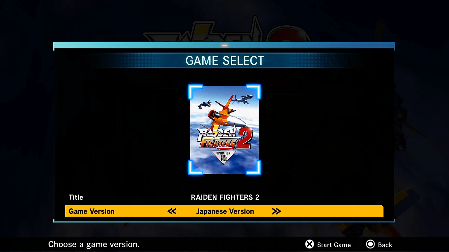 RAIDEN FIGHTERS 2 REMIX