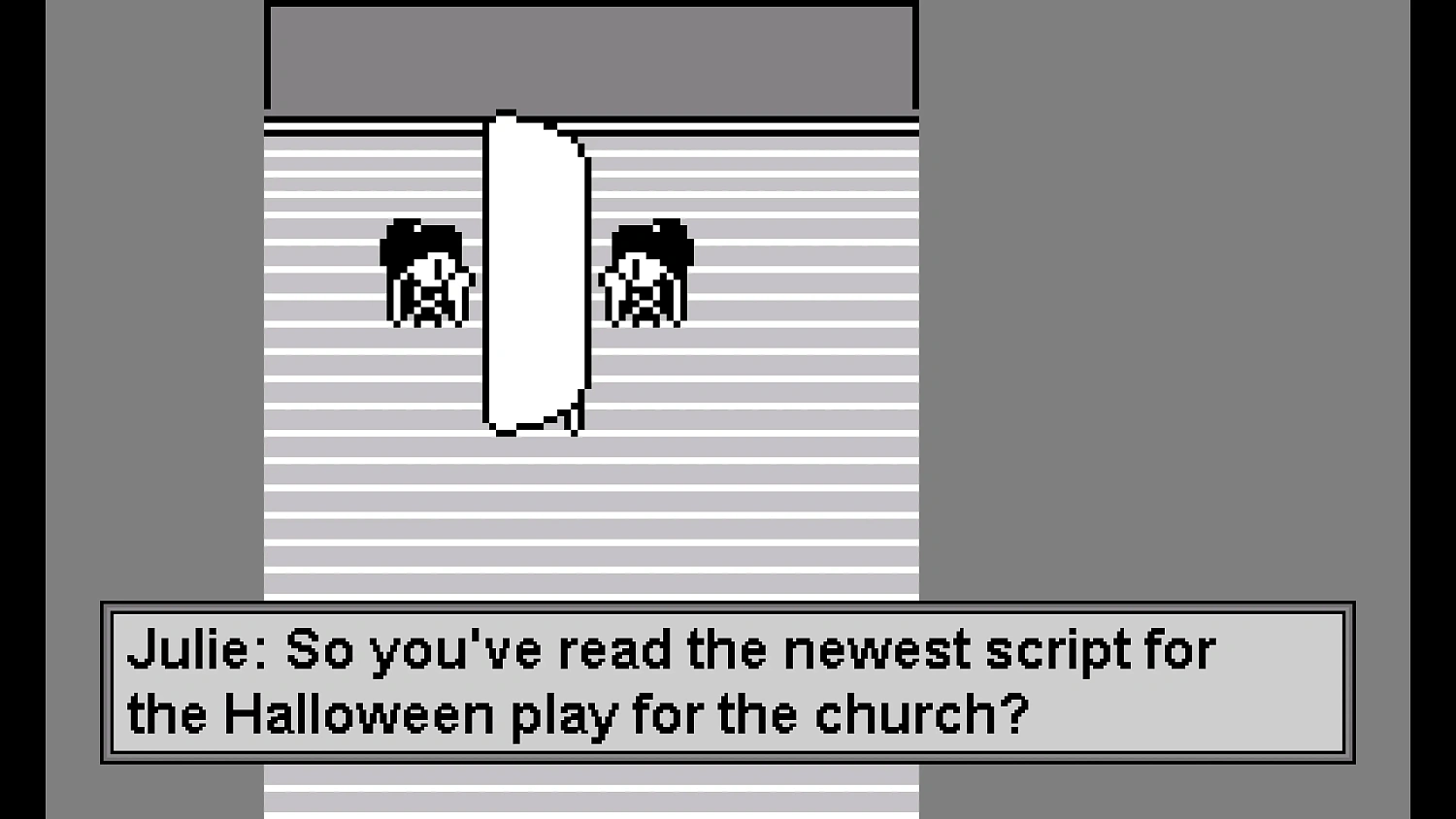 Welcome to Erin's story in the World of Our Church and Halloween (Visual Novel)