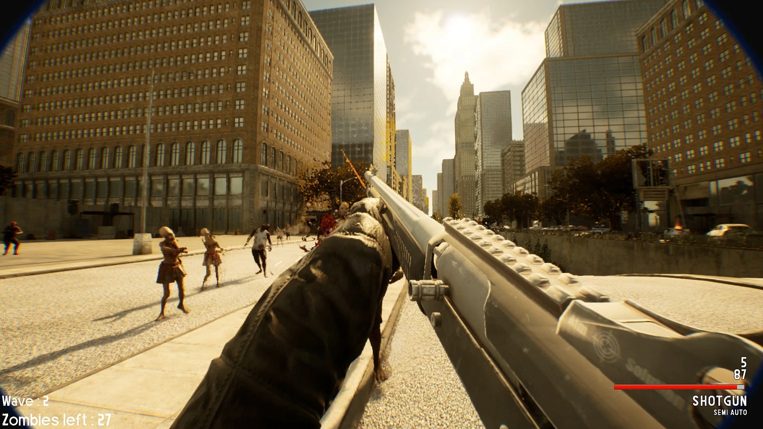 BodyCam Zombie Waves