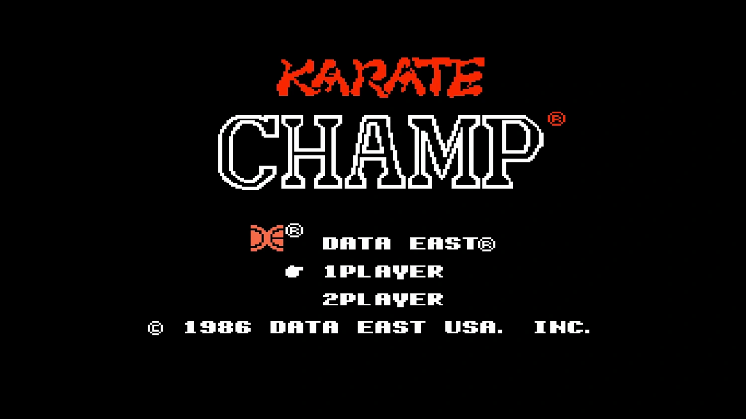 Console Archives KARATE CHAMP