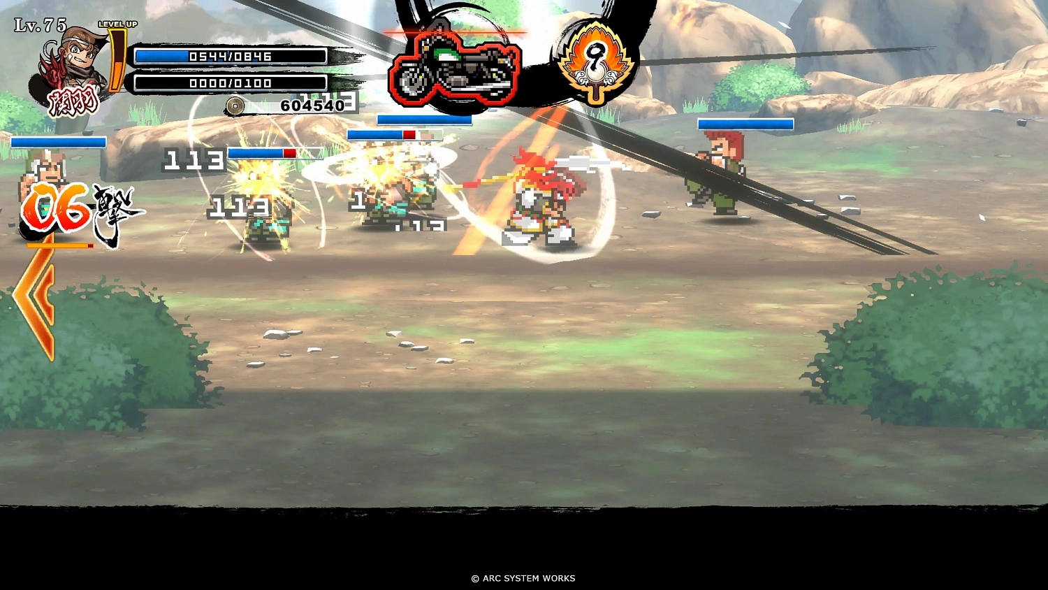 River City Saga: Tres Reinos Siguiente