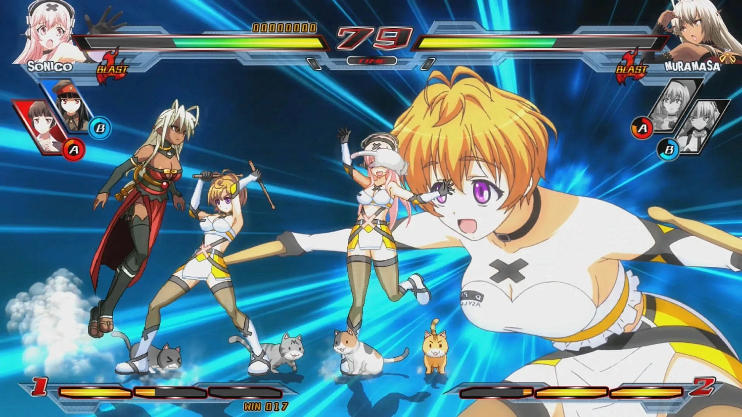 NITROPLUS BLASTERZ -HEROINES INFINITE DUEL-