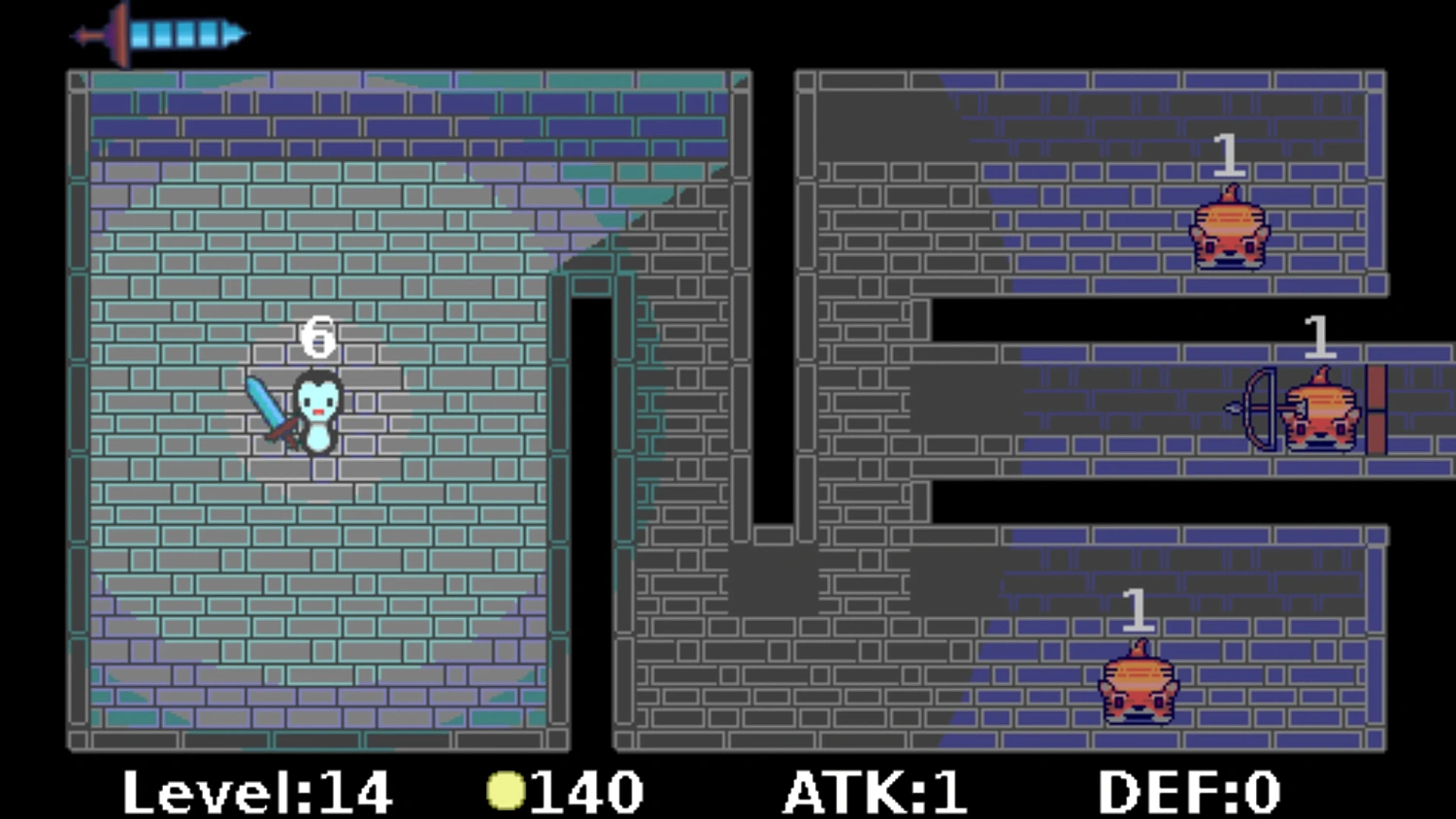 Strategy game but with a penguin who has a sword