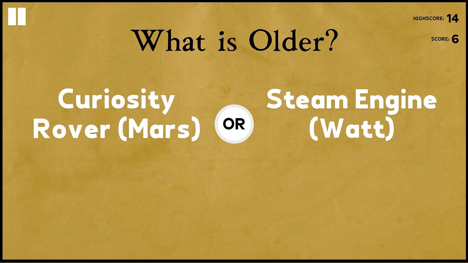What is Older?