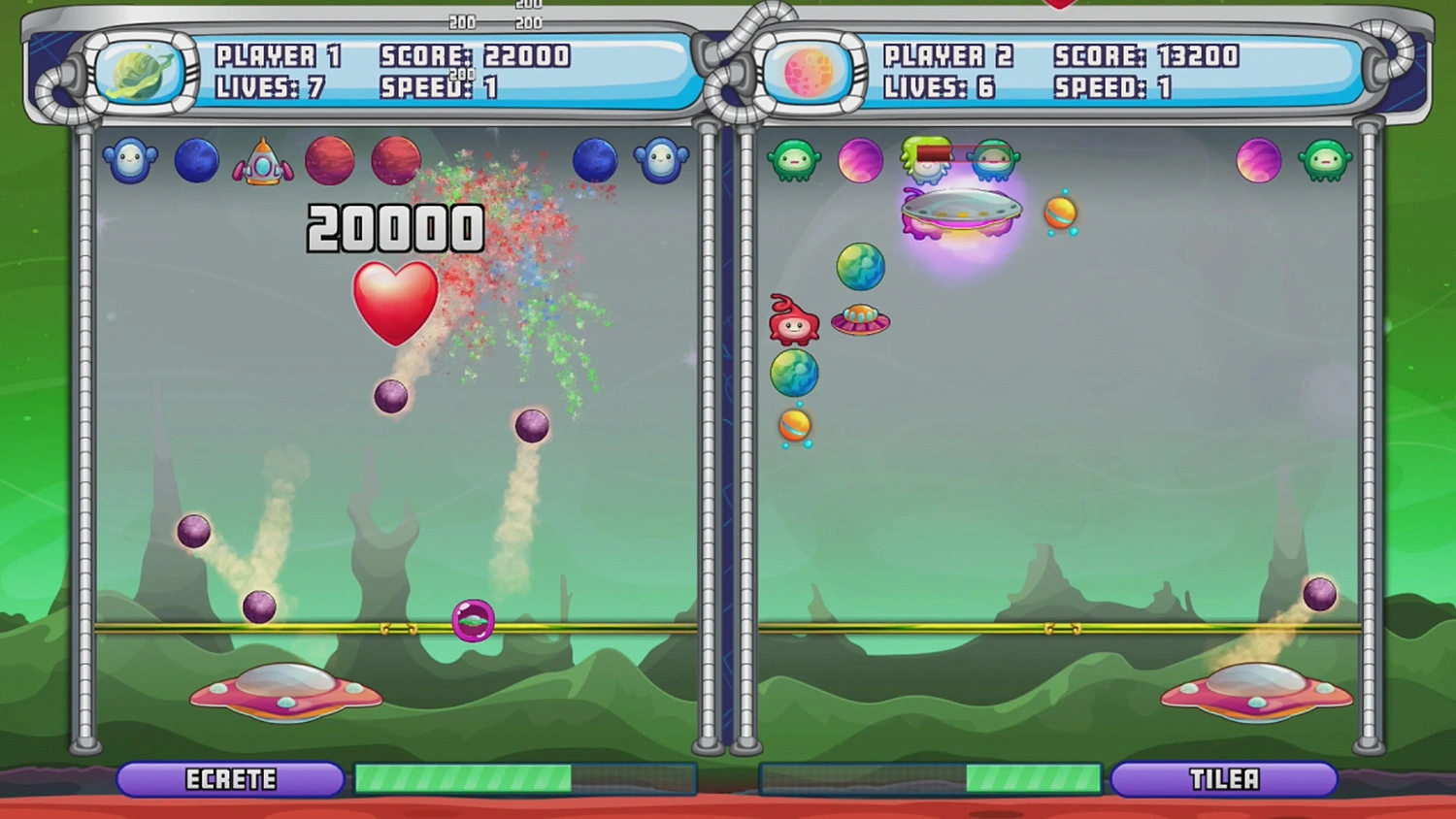 Space Break Head to Head