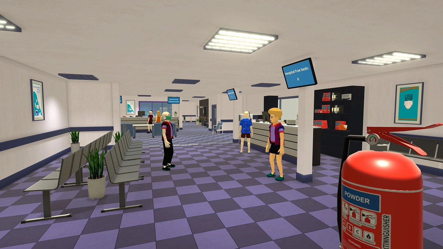 Two Hands Hospital Assistant Simulator
