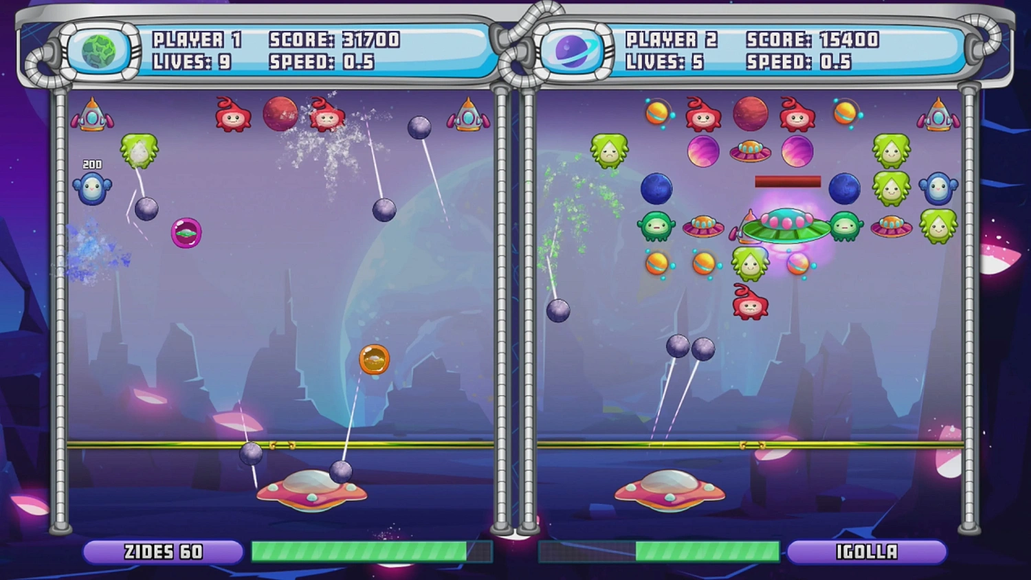 Space Break Head to Head