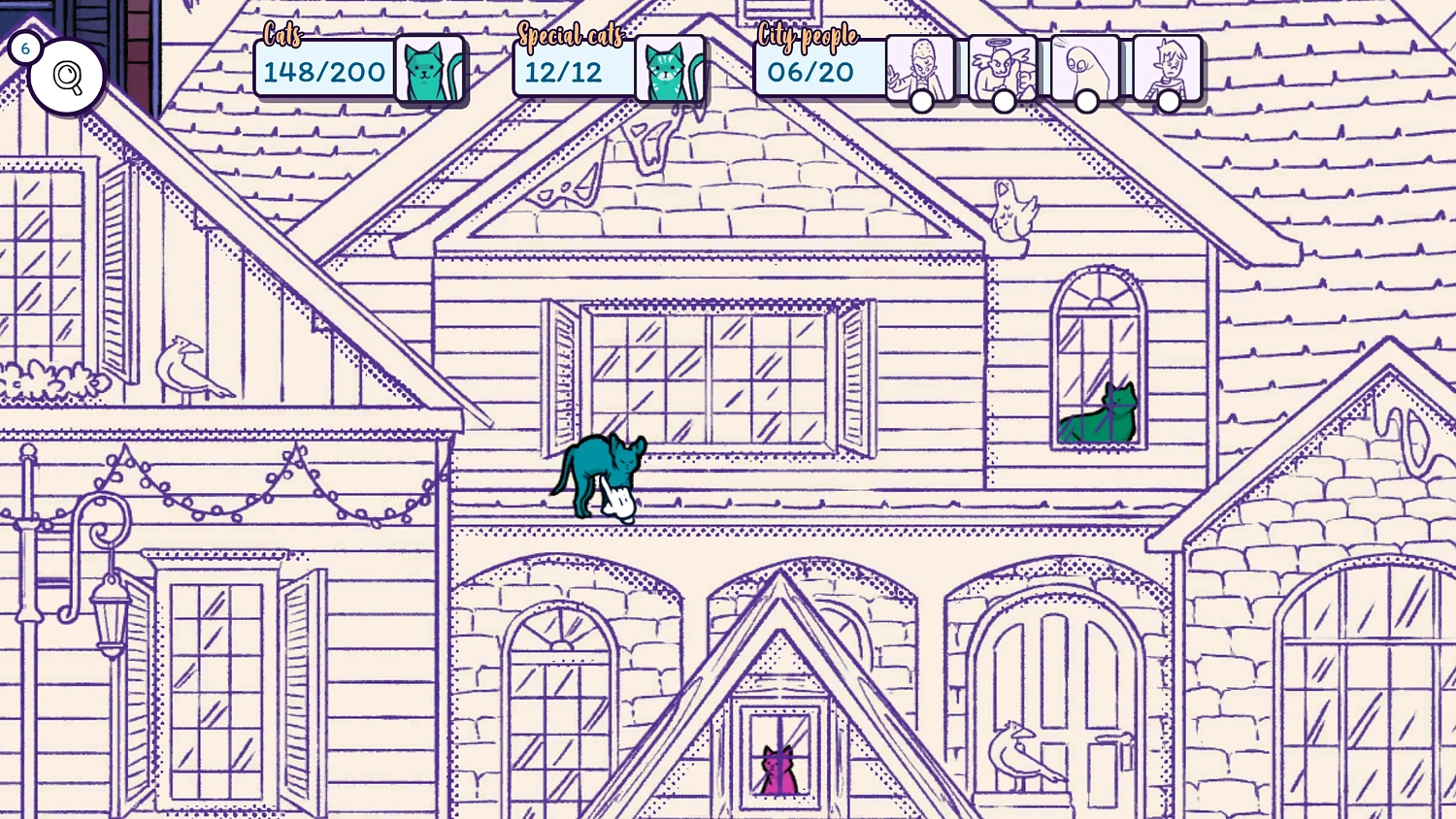 Hidden Cats in Spooky Town