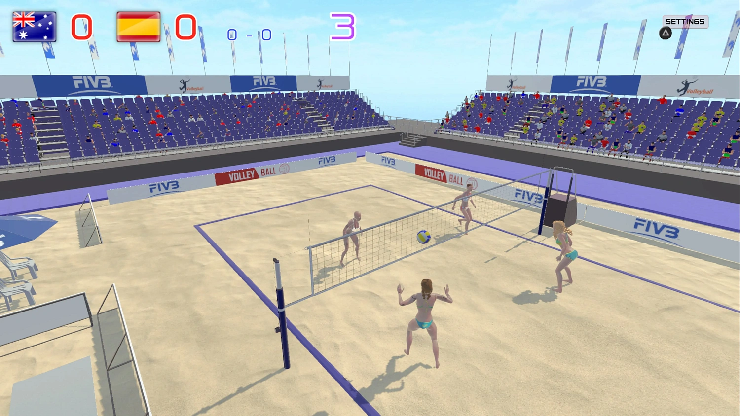 Summer Games Beach Volley