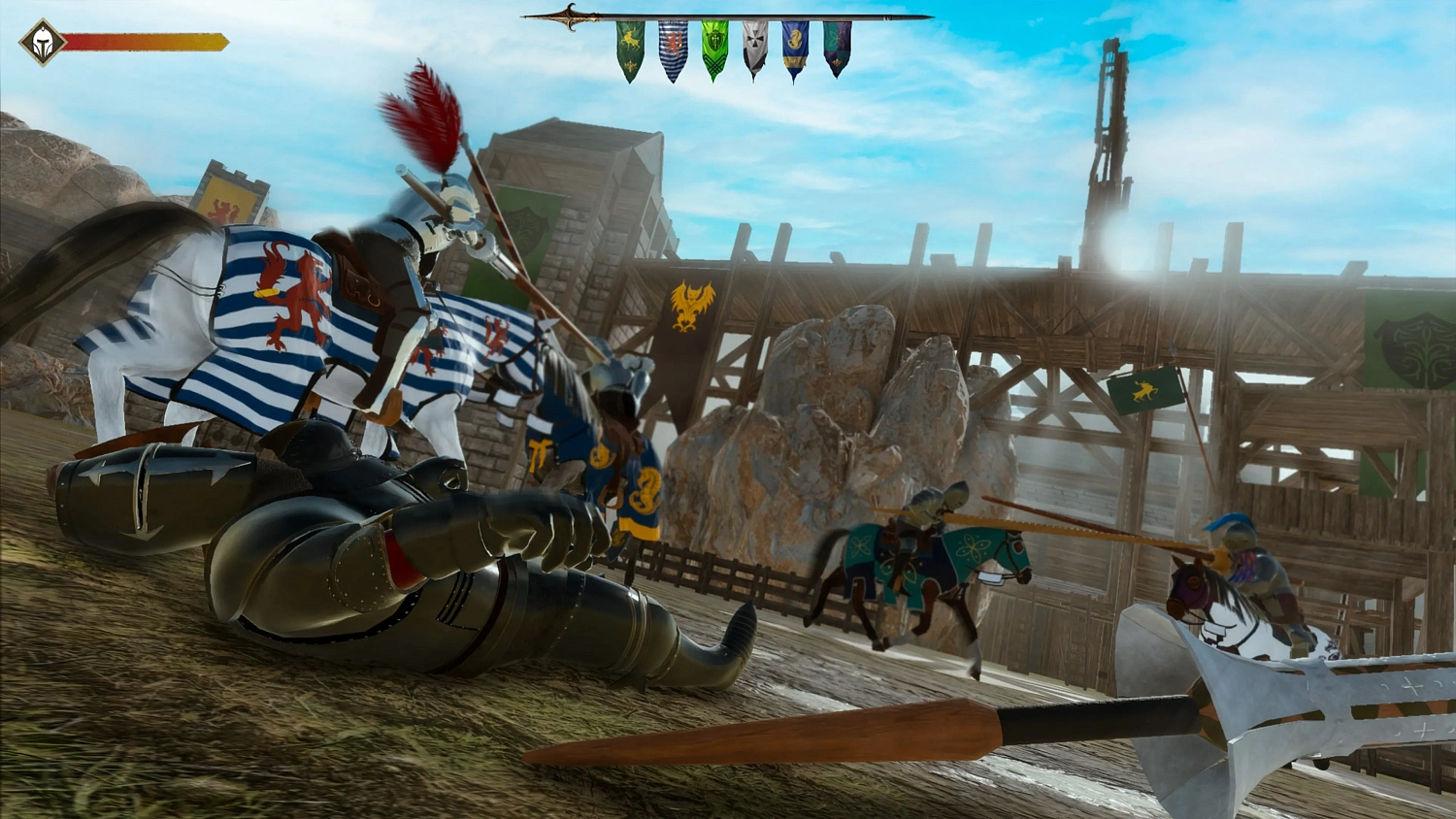 Mounted Knights Battle : Medieval Warrior Honor Simulator