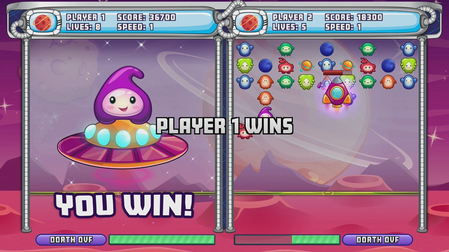 Space Break Head to Head