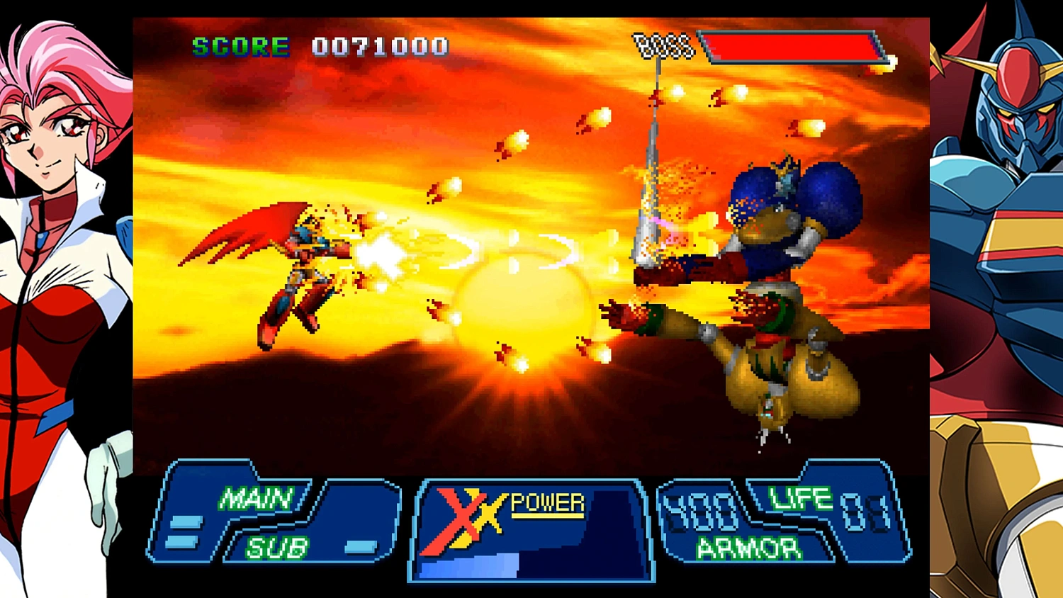 Geppy-X, anime de robots setentero