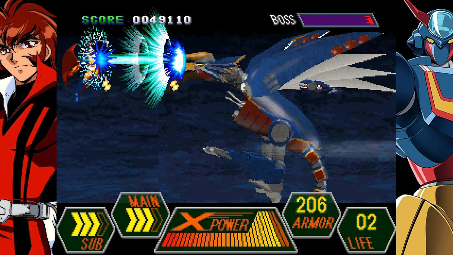 Geppy-X, anime de robots setentero