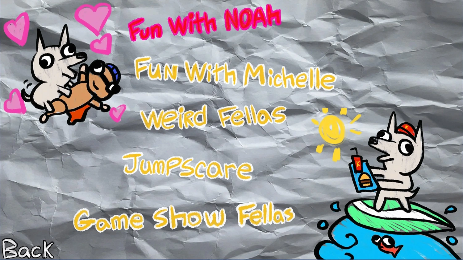 I'm in Love With Your Dead Grandmother Presents: Noah SmallJohnson's Puzzle Game