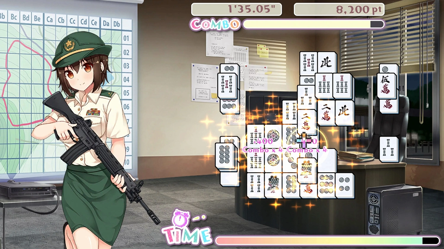 Bishoujo Battle Mahjong Solitaire
