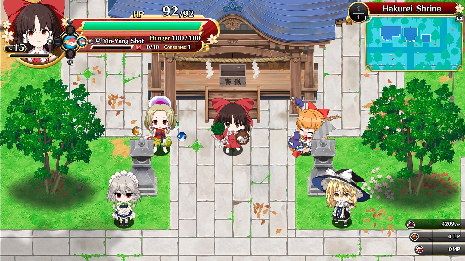 Touhou Genso Wanderer -FORESIGHT-