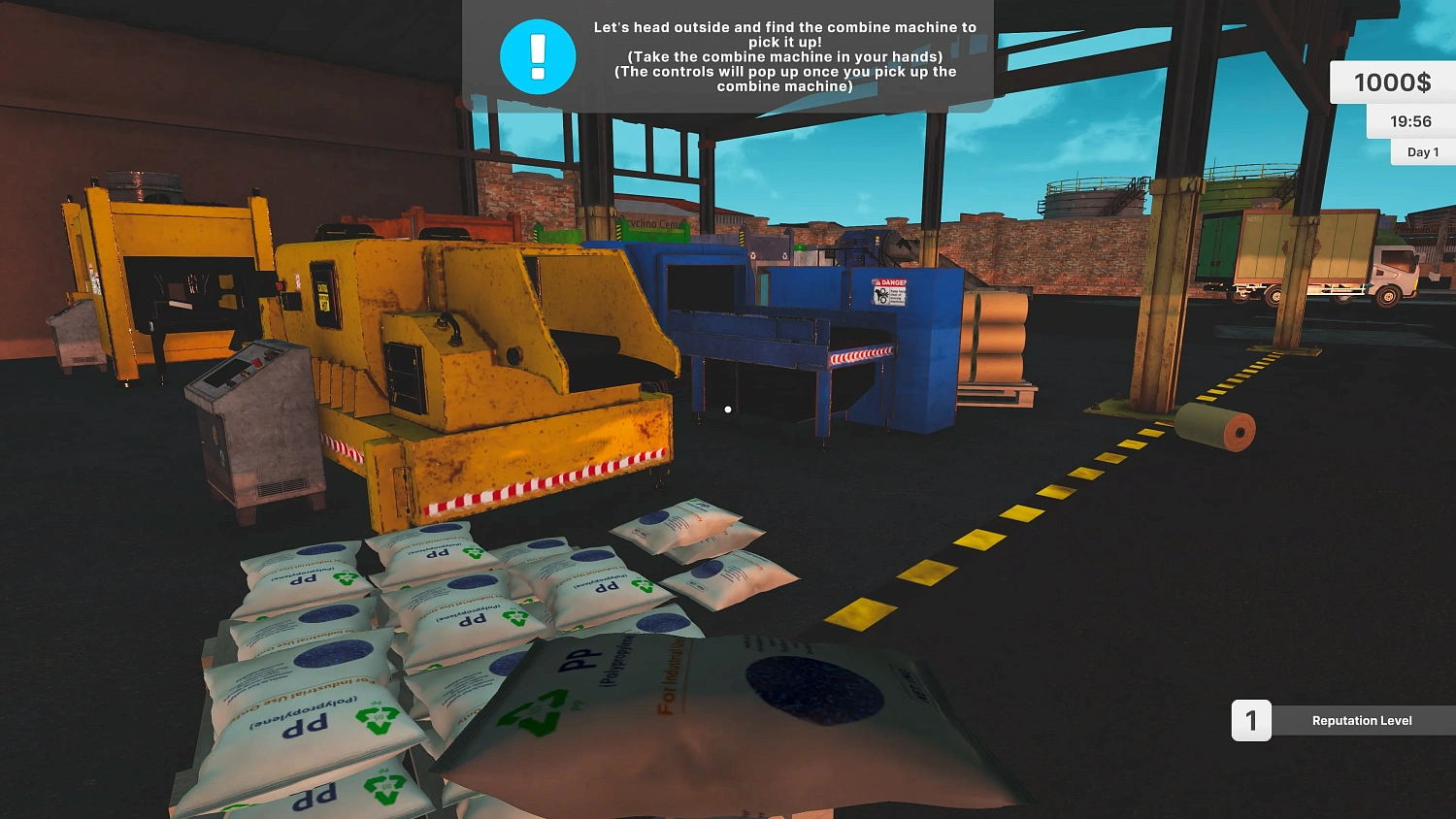 Recycling Station Simulator