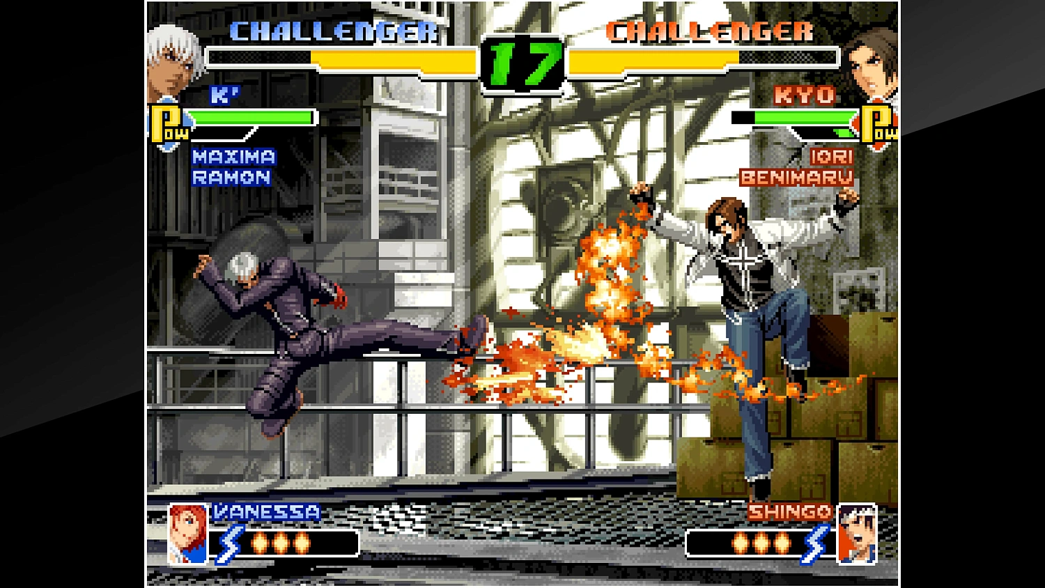 ACA NEOGEO THE KING OF FIGHTERS 2000