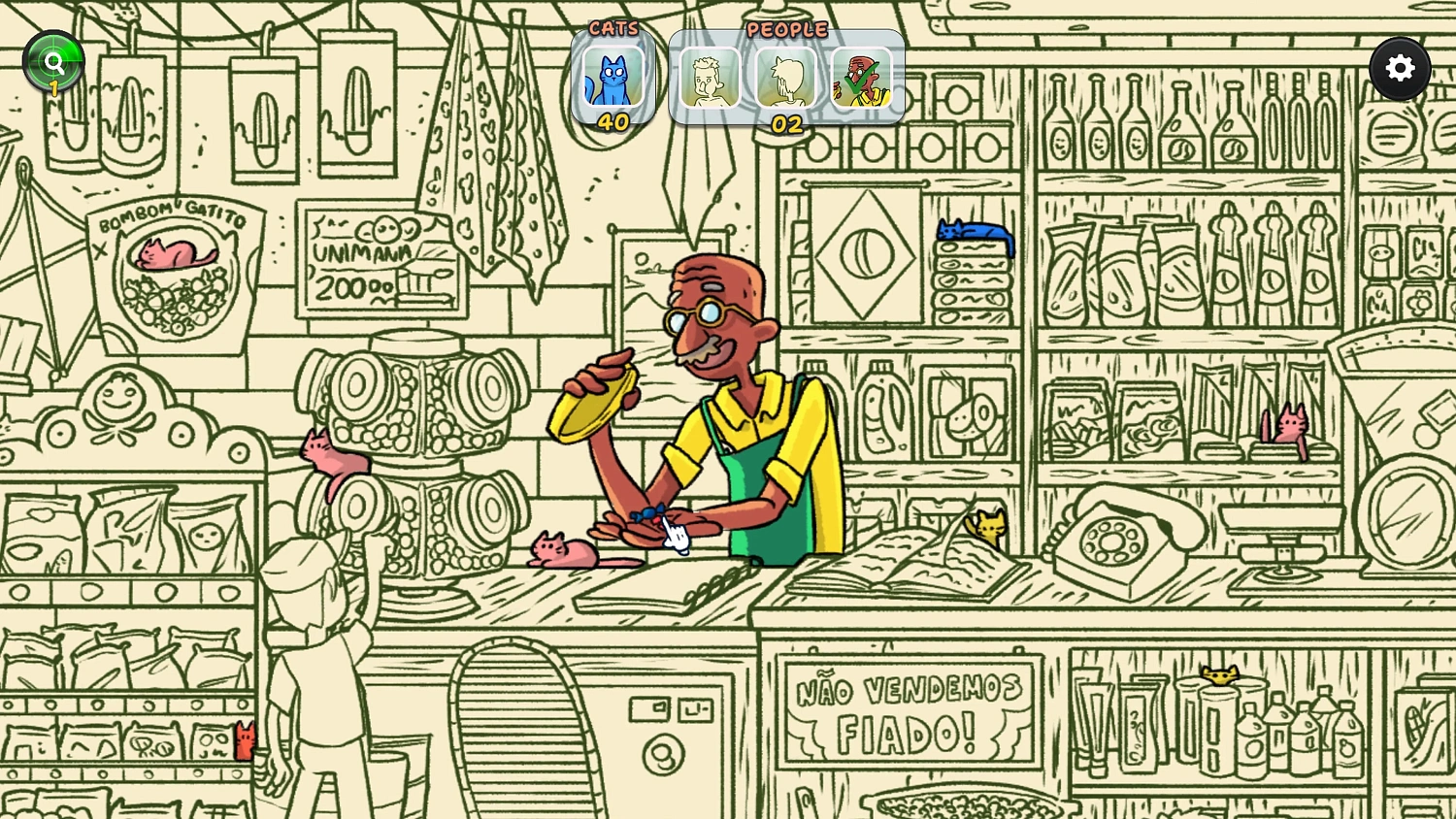 Hidden Cats in Rio de Janeiro