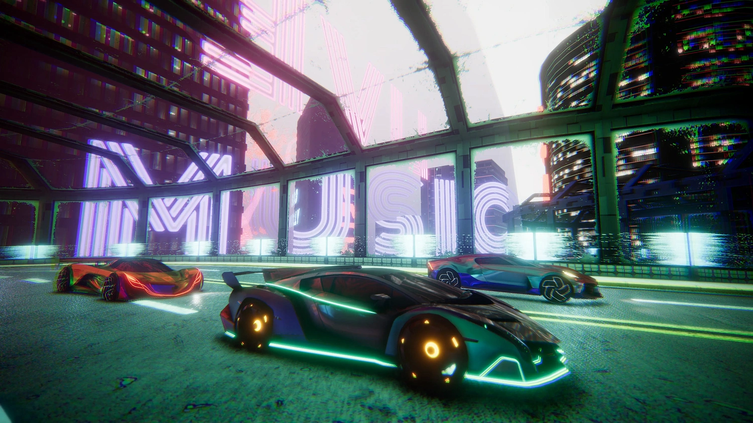 ​​Neon Drifter - Cyber Racing