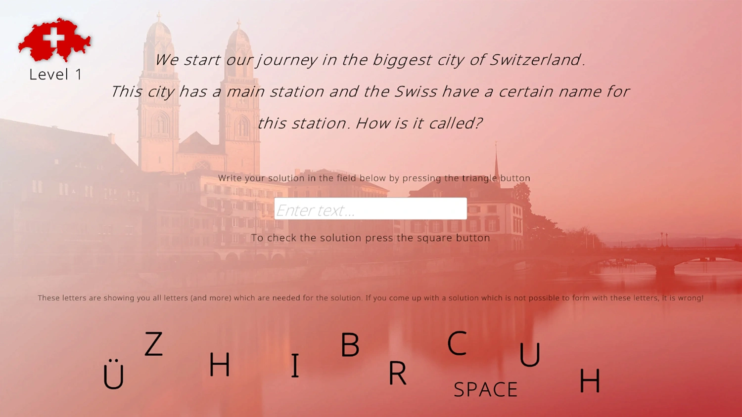 Scavenger Hunt: Switzerland