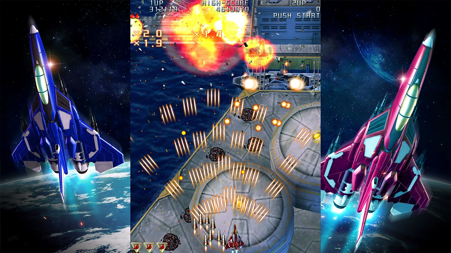 Raiden III × MIKADO MANIAX