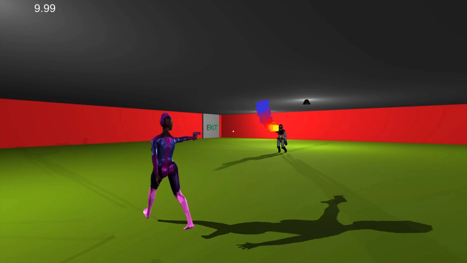 Lady in a Leotard With a Gun